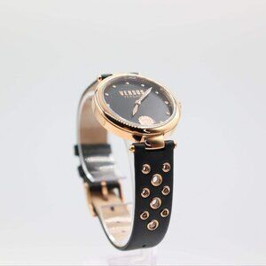 Versus Versace - Los Feliz Black and Gold Watch